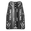 Tecline carbon fiber backplate 3mm with Tecline logo black
